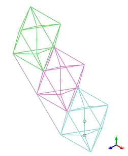 Wind Turbine의 3D모델(Part)과 FEM 모델(part)