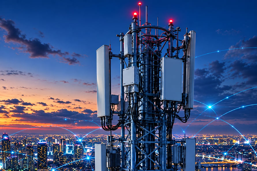 5G Communication Repeater Network