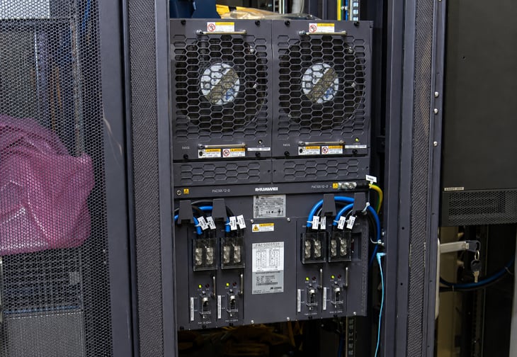 Communication System Rack