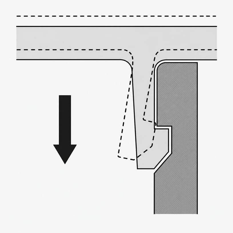 Cross-sectional photograph of thin-film defects-2