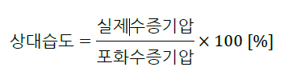 상대습도