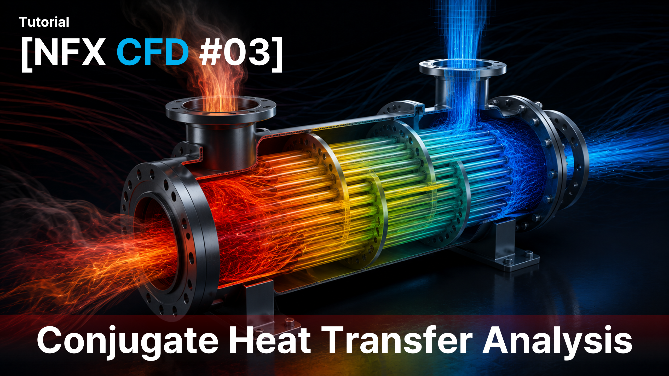 [Online] NFX CFD_Conjugate Heat Transfer Analysis of a Heat Exchanger