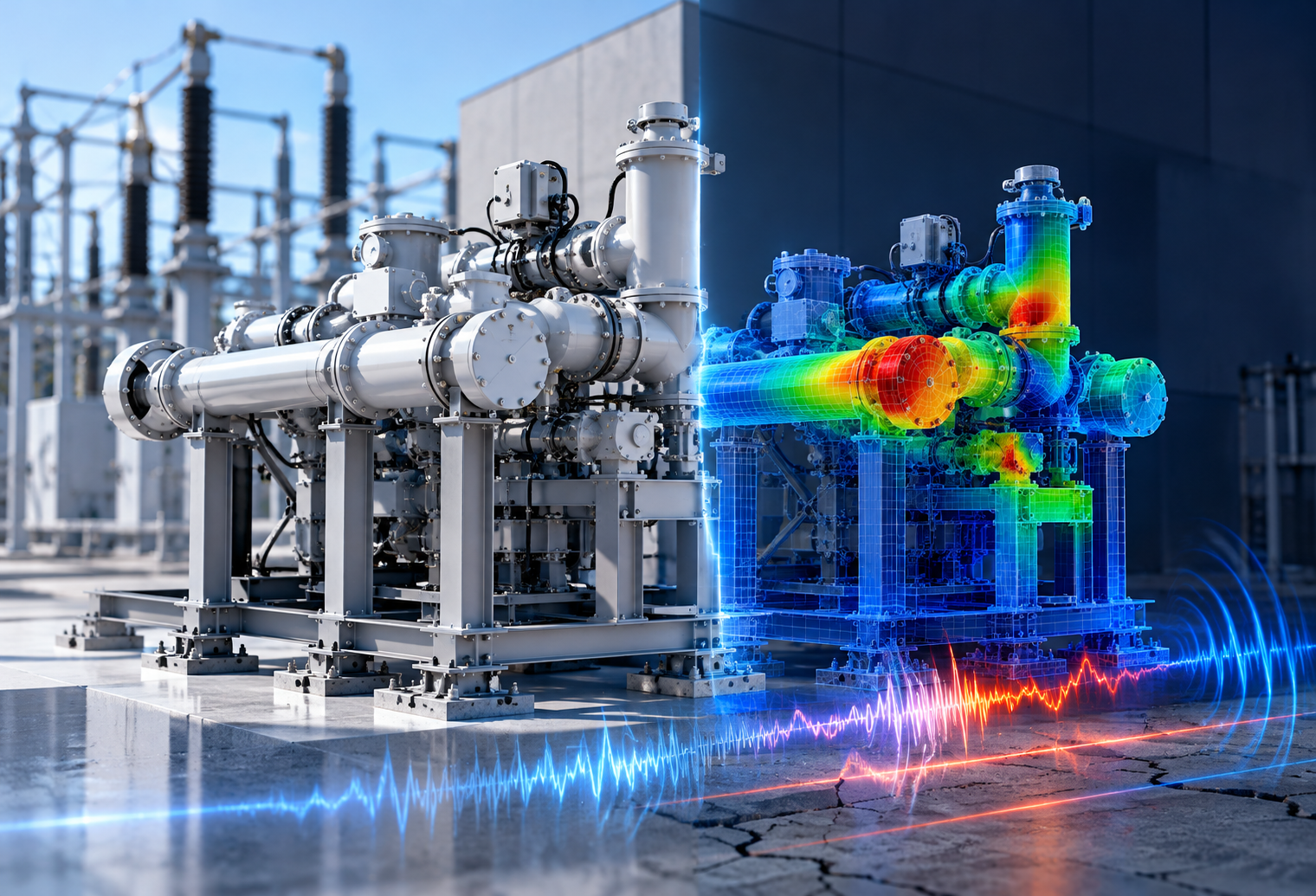 GIS Seismic Analysis and Verification Using FEA